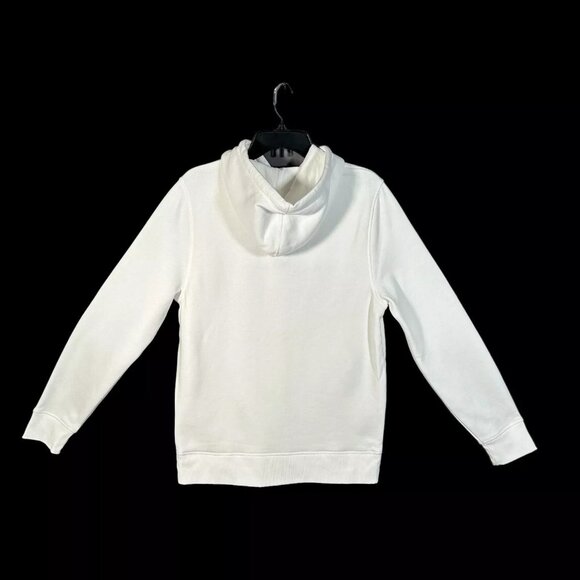 Tommy Hilfiger Men's Pullover Fleece Hoodie Sweatshirt Size M White Flag Stripe - Picture 7 of 9